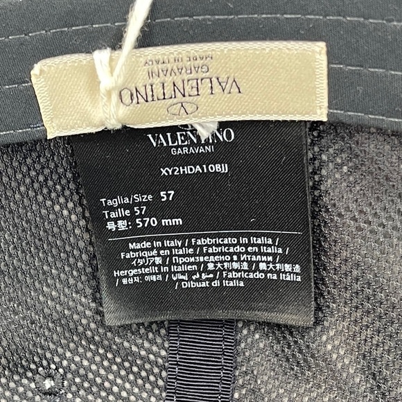 Authentic Valentino Multicolor Monogram Hat BEAUTIFUL Condition Gently Worn - Picture 12 of 14